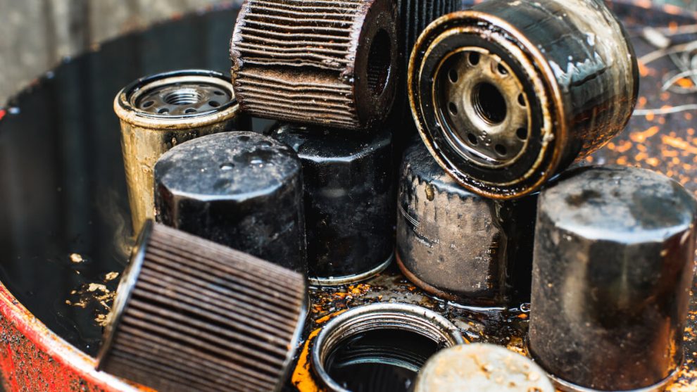 Linhambiente - Gestão de Resíduos Perigosos - Filtros de Óleo e outros componentes contaminados