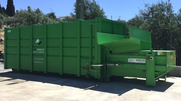 Contentores/compactadores para gestão de Resíduos Industriais